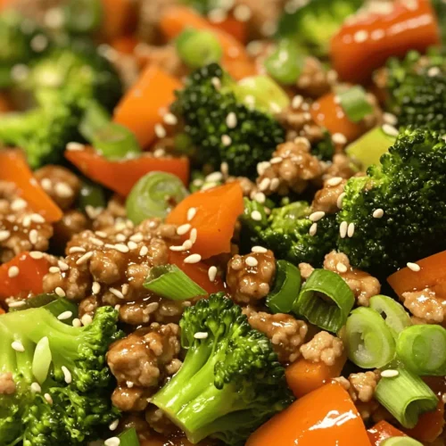 In today's fast-paced world, healthy eating has become a priority for many, and stir-fry recipes have surged in popularity as a quick and nutritious meal option. These vibrant, one-pan dishes allow for endless creativity, making them ideal for busy weeknights when time is of the essence. Among the various stir-fry recipes available, Ground Turkey Teriyaki Stir Fry stands out as a delicious and wholesome choice that can satisfy diverse dietary preferences.