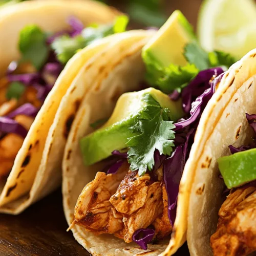 When it comes to preparing tacos, the choice of protein can make or break your dish. For Spicy Chipotle Chicken Tacos, chicken thighs are the star of the show. Unlike chicken breasts, which can often dry out when cooked, chicken thighs are known for their rich flavor and tender texture. This cut of meat contains a higher fat content, which not only adds moisture but also enhances the overall taste of the tacos.