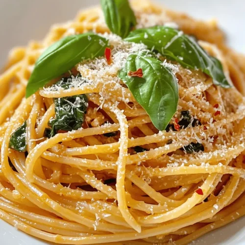Lemon Spinach Pasta is where vibrant flavors meet nutritious ingredients, creating a dish that is as pleasing to the palate as it is to the body. This delightful recipe not only satisfies your taste buds but also brings a wealth of health benefits, thanks to its fresh components. Whether you’re searching for a quick weeknight dinner or a light meal to impress your guests, this pasta dish offers a refreshing twist on traditional recipes, making it a versatile choice for any occasion.