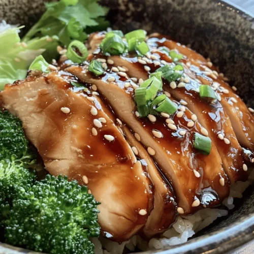 Welcome to the world of Teriyaki Chicken Rice Bowls, a dish that has captivated taste buds across the globe with its rich flavors and wholesome ingredients. This popular dish, which hails from Japan, combines succulent chicken thighs with a sweet and savory teriyaki sauce, served over a bed of fluffy jasmine rice. The result is a meal that not only tantalizes the palate but also nourishes the body, making it an ideal choice for families and busy individuals alike.