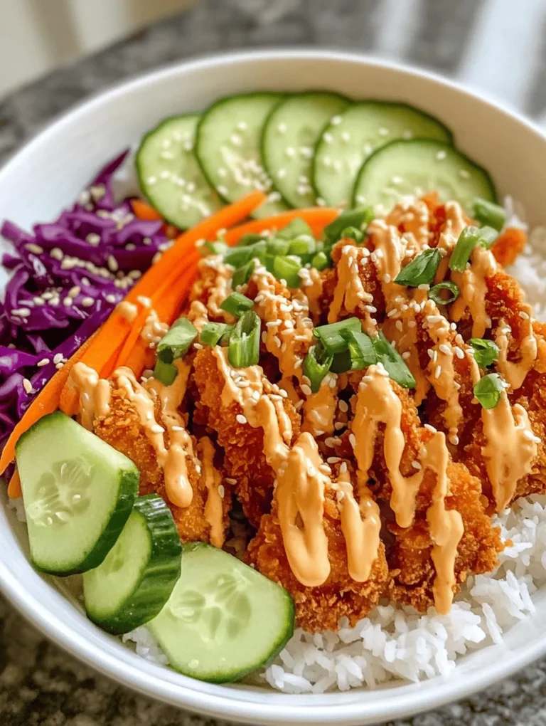 Bang Bang Chicken Bowls have taken the culinary world by storm, captivating food lovers with their vibrant flavors and appealing presentation. This dish is not just a meal; it’s an experience characterized by a delightful blend of textures and tastes that cater to health-conscious individuals and food enthusiasts alike. The magic of Bang Bang Chicken Bowls lies in their simplicity, making them an ideal choice for busy weeknights or a casual gathering with friends and family.