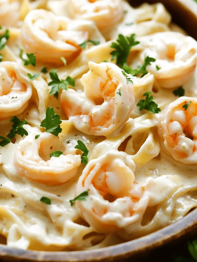 Creamy Garlic Shrimp Pasta is a dish that beautifully balances indulgence and ease, making it a go-to choice for both casual weeknight dinners and special occasions. This delicious meal combines succulent shrimp with a rich and creamy sauce, enveloping perfectly cooked pasta for a comforting and satisfying dining experience. The beauty of this dish lies not only in its mouthwatering flavor but also in its quick preparation. In less than 30 minutes, you can whip up this delightful meal, which has earned its place as a favorite among seafood lovers and pasta enthusiasts alike.