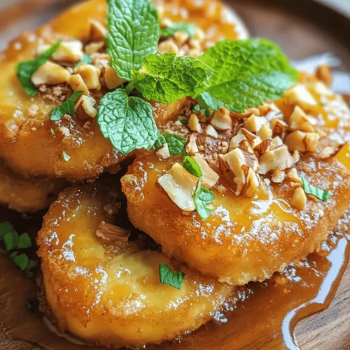 If you’re looking for a dessert or snack that is both indulgent and simple to prepare, look no further than Sweet & Crispy Fried Bananas with Cinnamon Butter Sauce. This delightful treat combines the natural sweetness of ripe bananas with a crispy, golden-brown exterior, all drizzled with a luscious cinnamon butter sauce that elevates the dish to a whole new level of deliciousness.