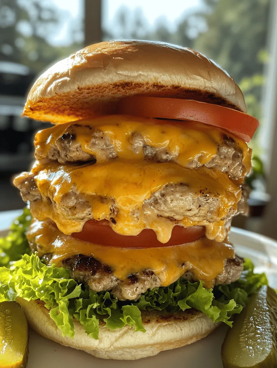 Burgers are a beloved staple in many households, celebrated for their incredible versatility and the ability to cater to diverse tastes. From classic beef patties to creative vegetarian options, burgers can easily be adapted to suit any occasion or palate. Among the myriad of burger variations, the Cheddar Ranch Chicken Burger stands out as a delightful twist. This recipe combines the lean goodness of ground chicken with the rich, bold flavors of sharp cheddar cheese and zesty ranch dressing, creating a mouthwatering experience that will elevate your burger game.