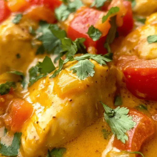 Brazilian cuisine is a vibrant tapestry of flavors, influenced by the country’s diverse culture, geography, and history. Each region boasts unique ingredients and culinary traditions that reflect the local environment and heritage. Among these dishes, Spicy Brazilian Coconut Chicken stands out for its delightful combination of tropical ingredients and bold, spicy notes. This dish not only tantalizes the palate but also transports you to the sun-drenched shores of Brazil, where coconut palms sway and the air is filled with the scent of spices.