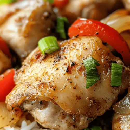 Welcome to the world of bold flavors and tantalizing aromas that is Spicy Black Pepper Chicken Delight. This dish stands out in the realm of Asian cuisine, offering a delightful blend of heat and savory goodness that is sure to excite your palate. If you’re a spice lover, this recipe will quickly become one of your favorites, as it masterfully marries the pungency of black pepper with the tenderness of chicken, creating a dish that is both satisfying and delicious.