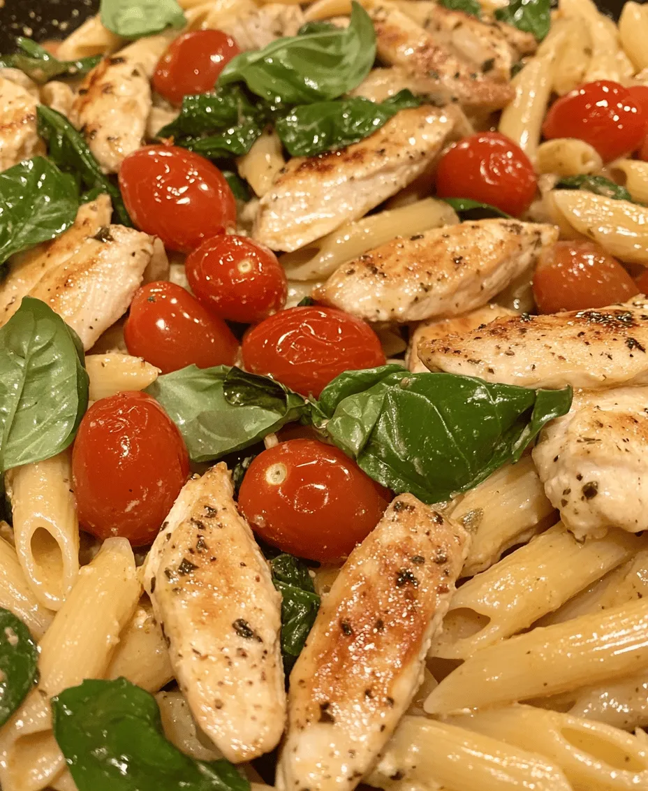 Tuscan cuisine is celebrated worldwide for its rustic charm and vibrant flavors, embodying the essence of Italian culinary tradition. Characterized by the use of simple, high-quality ingredients, Tuscan dishes often reflect the region's agricultural heritage, making them both delicious and satisfying. Among the many beloved recipes hailing from this picturesque region, <strong>Easy Tuscan Chicken Pasta</strong> stands out as a quick and delightful meal that perfectly captures the heart of Tuscan cooking.” /></p>
</p>
<h3>Making the Sauce</h3>
</p>
<p>Creating the sauce for your Easy Tuscan Chicken Pasta is a crucial step that brings all the flavors together. Start by heating a generous amount of olive oil in a large skillet over medium heat. Once the oil is shimmering, it’s time to add your minced garlic. Sautéing garlic is an art that requires attention; you want to release its flavor without allowing it to burn. To avoid burning, consider using a lower heat setting and keeping the garlic moving in the pan. Stir frequently to ensure it turns a light golden color, which should take about 30 seconds to a minute.</p>
</p>
<p>Cherry tomatoes play a pivotal role in this dish, providing a burst of sweetness and acidity. Timing is vital when adding them to the pan. Wait until the garlic is perfectly sautéed before adding the cherry tomatoes. This allows the tomatoes to soften and release their juices without becoming overly mushy. Cook them for about 3-4 minutes until they start to blister and give off their juices. This process enhances their natural sweetness and adds a vibrant color to your sauce.</p>
</p>
<h3>Combining Ingredients</h3>
</p>
<p>Once your garlic and cherry tomatoes are perfectly cooked, it’s time to bring the sauce together. Lower the heat slightly and pour in the heavy cream. As you stir the cream into the tomato mixture, watch as the sauce transforms into a creamy, luscious texture. This is also the moment to add fresh spinach to your sauce. It wilts down quickly, adding a beautiful green color and a wealth of nutrients.</p>
</p>
<p>Next, introduce grated Parmesan cheese into the mix. Not only does this add a savory depth to your sauce, but it also helps thicken it slightly. Stir the cheese in until it has melted and fully incorporated into the sauce. Allow the mixture to simmer gently for about 5 to 10 minutes. This simmering process is crucial as it allows all the flavors to meld together and create a cohesive sauce that clings beautifully to the pasta.</p>
</p>
<h3>Tossing the Pasta</h3>
</p>
<p>With your sauce ready, it’s time to add the pasta. Before you drain your cooked pasta, reserve about a cup of the starchy pasta water. This water is your secret weapon for achieving that perfect sauce consistency. Add the drained pasta to the skillet with the sauce. Using tongs, gently toss the pasta in the sauce, ensuring it is thoroughly coated. If the sauce appears too thick, add a splash of the reserved pasta water to loosen it up and help it adhere to the noodles.</p>
</p>
<p>When incorporating the cooked chicken, take care to fold it gently into the pasta and sauce mixture. This step is crucial to maintain the tenderness of the chicken. You want it to be evenly distributed without overworking it, which can lead to a dry texture. Allow the dish to heat through for a couple of minutes, ensuring everything is warmed and melded nicely.</p>
</p>
<h3>Serving Suggestions</h3>
</p>
<p>Presentation is key when serving your Easy Tuscan Chicken Pasta. To elevate your dish, consider garnishing it with fresh basil leaves. The aromatic basil not only adds a pop of color but also complements the savory flavors of the dish with its sweet, slightly peppery taste. A sprinkle of freshly grated Parmesan on top can further enhance the dish’s richness.</p>
</p>
<p>For side dishes, a simple arugula salad drizzled with lemon vinaigrette complements the pasta beautifully, providing a refreshing contrast to the creamy sauce. Garlic bread or a crusty Italian loaf can also be a delightful accompaniment, perfect for sopping up any remaining sauce.</p>
</p>
<p>Wine pairings can significantly enhance the dining experience. A light-bodied white wine like Pinot Grigio or a more robust white like Chardonnay pairs excellently with the creamy sauce. For red wine enthusiasts, a Chianti can also beautifully complement the flavors of the Tuscan chicken.</p>
</p>
<h3>Variations and Customizations</h3>
</p>
<p>One of the great aspects of this recipe is its versatility. If you or your guests have dietary preferences, consider substituting regular pasta with gluten-free pasta. This simple change allows everyone to enjoy the dish without compromising on flavor. For a lighter option, you can use plant-based chicken or grilled vegetables, making it a satisfying vegetarian meal.</p>
</p>
<p>To add more vegetables to your dish, consider tossing in some roasted bell peppers, zucchini, or even mushrooms. These ingredients not only enhance the nutritional value but also add varied textures and flavors. If you prefer a creamier sauce, you can adjust the amount of heavy cream to your liking. For a richer flavor, try adding a splash of white wine before introducing the cream, allowing it to reduce slightly before proceeding with the rest of the sauce.</p>
</p>
<h3>Storage and Reheating Instructions</h3>
</p>
<p>If you’re lucky enough to have leftovers, proper storage is essential to maintain the dish’s flavors and textures. Allow the pasta to cool completely before transferring it to an airtight container. It can be safely stored in the refrigerator for up to 3-4 days. When reheating, do so gently over low heat on the stovetop, adding a splash of water or cream to prevent the sauce from drying out.</p>
</p>
<p>If you prefer to make this dish in advance, you can also freeze it. While the texture might change slightly upon thawing, it’s still a great option for meal prep. To freeze, place the pasta in a freezer-safe container, and it should last for up to 2 months. When ready to enjoy, thaw it overnight in the refrigerator and reheat as mentioned above.</p>
</p>
<h3>Conclusion</h3>
</p>
<p>Easy Tuscan Chicken Pasta is not only a quick and flavorful meal but also a celebration of the vibrant flavors of Tuscany. The combination of tender chicken, creamy sauce, and fresh ingredients creates a dish that is sure to impress family and friends alike. Its adaptability allows for endless variations, making it suitable for various occasions, whether it’s a weeknight dinner or a special gathering.</p>
</p>
<p>By trying out this recipe, you can bring the taste of Italy right into your kitchen and enjoy a comforting meal that is both nourishing and delicious. So gather your ingredients, follow the steps, and savor the delightful flavors of this Easy Tuscan Chicken Pasta!</p>
<div id=