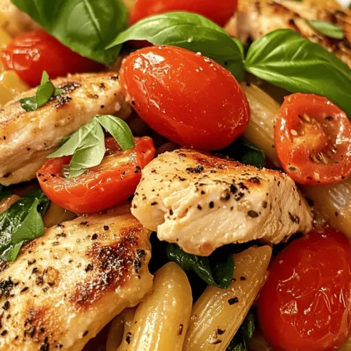 Tuscan cuisine is celebrated worldwide for its rustic charm and vibrant flavors, embodying the essence of Italian culinary tradition. Characterized by the use of simple, high-quality ingredients, Tuscan dishes often reflect the region's agricultural heritage, making them both delicious and satisfying. Among the many beloved recipes hailing from this picturesque region, Easy Tuscan Chicken Pasta stands out as a quick and delightful meal that perfectly captures the heart of Tuscan cooking.