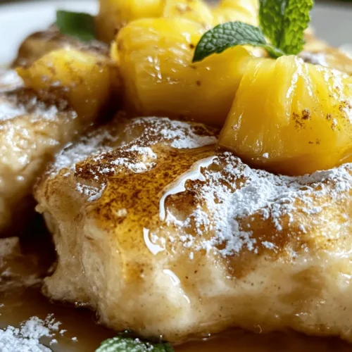 French toast has long been a beloved breakfast staple, celebrated for its versatility and comforting flavors. Originating in ancient times, this dish has evolved through countless variations, each offering a unique twist on its classic foundation. From the traditional egg-dipped bread to modern adaptations using brioche or challah, French toast invites creativity in both ingredients and presentation. One such delightful variation that stands out is the Sweet Tropical Hawaiian Roll French Toast.