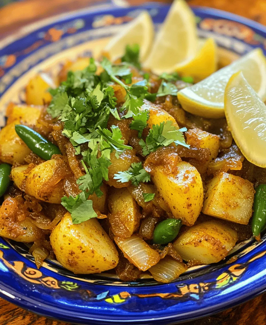 Persian cuisine is a vibrant and diverse tapestry of flavors, aromas, and colors that reflects the rich history and culture of Iran. With its unique blend of spices, fresh herbs, and wholesome ingredients, Persian cooking offers a culinary experience that is both comforting and exotic. One dish that exemplifies these qualities is Dopiazeh Aloo, a delightful potato curry that showcases the heart of Persian flavors.