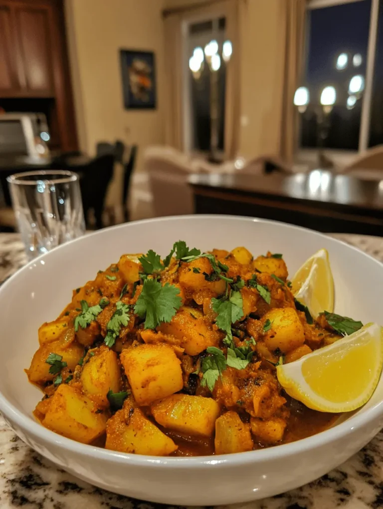 Persian cuisine is a vibrant and diverse tapestry of flavors, aromas, and colors that reflects the rich history and culture of Iran. With its unique blend of spices, fresh herbs, and wholesome ingredients, Persian cooking offers a culinary experience that is both comforting and exotic. One dish that exemplifies these qualities is Dopiazeh Aloo, a delightful potato curry that showcases the heart of Persian flavors.