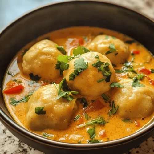 Curry dumpling soup is a delightful fusion dish that brings together the warmth of comforting soup and the satisfying bite of tender dumplings, creating an experience that is both heartwarming and delicious. This dish stands out for its rich, aromatic flavors and diverse textures, making it a beloved choice for many who seek both comfort and nourishment in a bowl. The combination of savory broth, succulent dumplings, and vibrant spices transforms a simple meal into an unforgettable culinary experience.