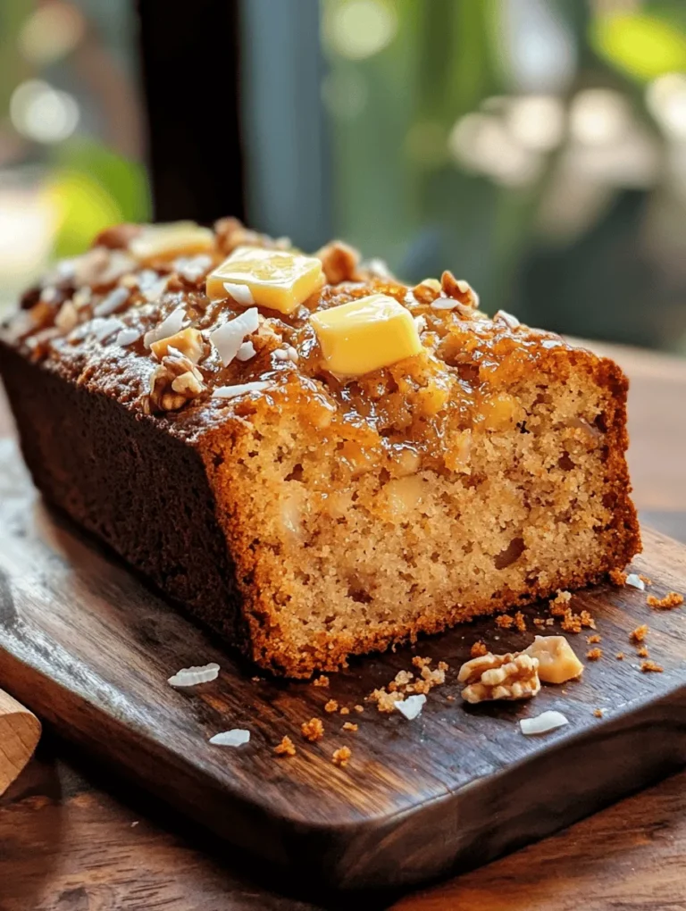 To craft the perfect Aloha Island Banana Bread, it's essential to understand each ingredient's role and how they contribute to the overall flavor and texture of the bread. Each component plays an integral part in achieving that tropical taste and delightful mouthfeel.