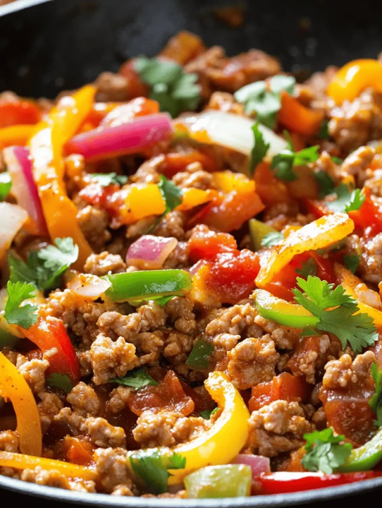 Incorporating lean proteins like ground turkey and a variety of colorful vegetables into your meals is essential for maintaining a balanced diet. Lean protein sources are crucial for muscle growth and repair, as they provide the body with the necessary amino acids while being lower in fat than their counterparts. Ground turkey, in particular, is an excellent choice for those looking to reduce calorie intake without sacrificing flavor or nutrition.
