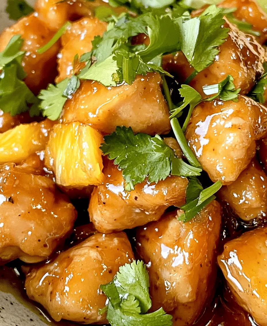 Welcome to the vibrant world of tropical flavors, where sun-kissed fruits and aromatic spices come together to create a culinary experience like no other. Today, we’re diving into the delightful and mouthwatering Tropical Pineapple-Glazed Chicken recipe. This dish perfectly embodies the essence of summer, combining the sweet, juicy flavors of fresh pineapple with the savory depth of soy sauce, making it an ideal choice for a variety of occasions.