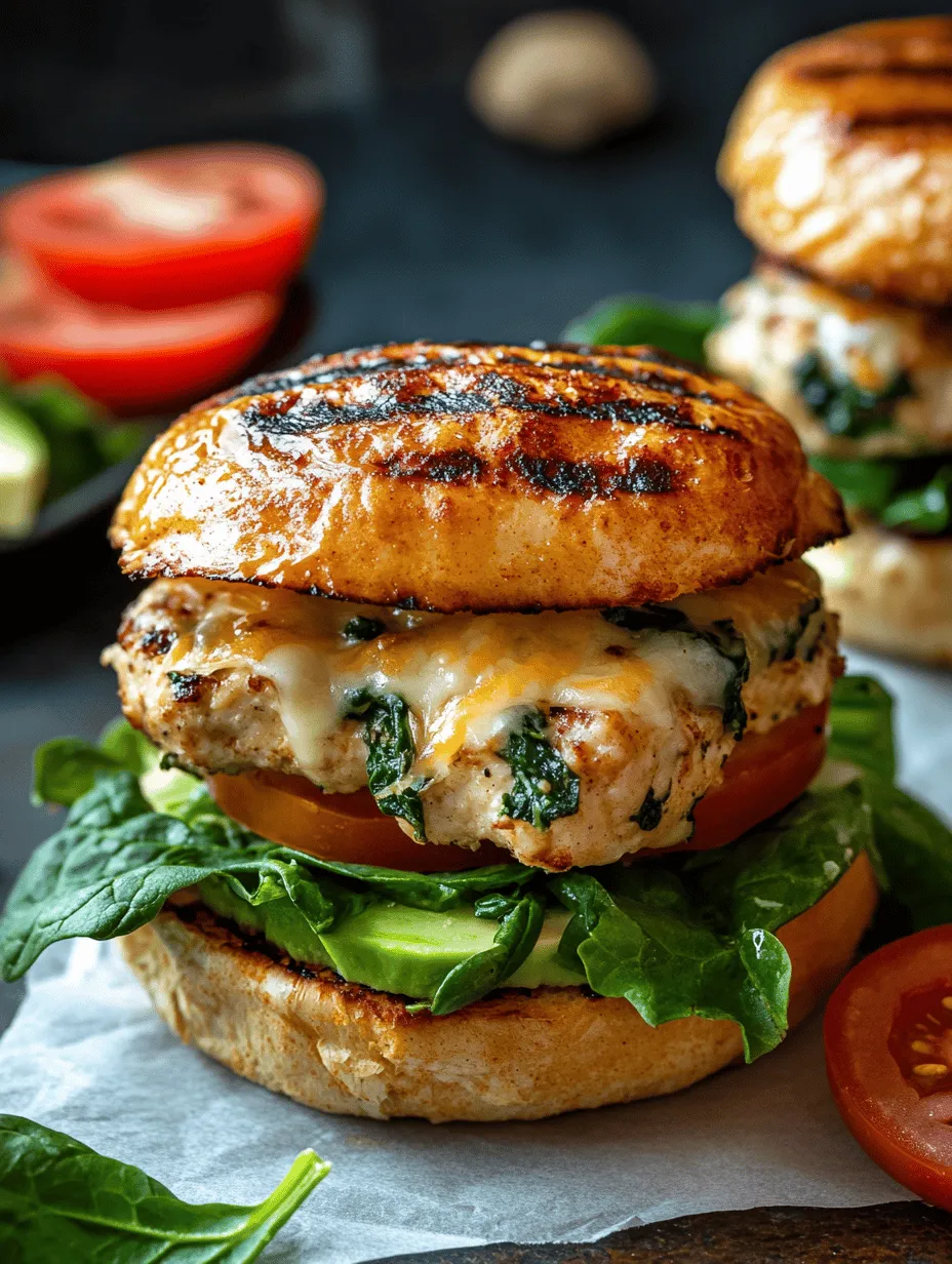 To create the perfect Savory White Cheddar & Spinach Chicken Burgers, it’s essential to understand the role of each ingredient. Each component not only contributes to the overall flavor but also enhances the nutritional value of the dish.