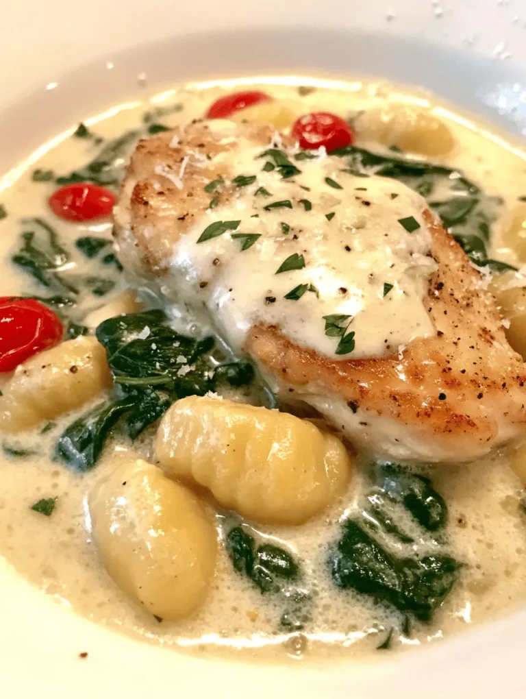 In the realm of comfort food, few dishes can compete with the delightful combination of tender chicken, pillowy gnocchi, and a zesty lemon sauce. The One-Pot Lemon Chicken Gnocchi Delight is a culinary masterpiece that brings together convenience and flavor in a single dish. As the name suggests, this recipe is not only easy to prepare but also requires minimal cleanup, making it an ideal choice for busy weeknights or leisurely weekends.