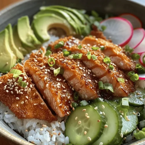 In recent years, the culinary world has seen a surge in the popularity of sushi and rice bowls, capturing the hearts and appetites of food enthusiasts everywhere. These dishes not only offer a delightful fusion of flavors but also deliver a balance of nutrition and convenience. Among the many variations, the Crispy Salmon and Rice Bowl stands out as a delicious, healthy, and easy-to-make meal that is perfect for any time of day.