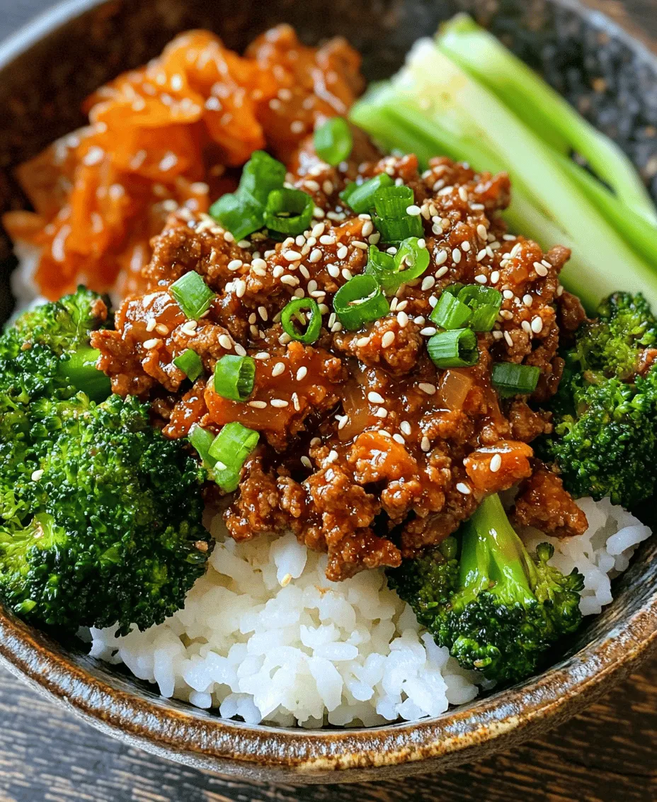 Korean cuisine has captured the hearts and palates of food lovers around the globe, and for good reason. With its bold flavors, vibrant colors, and unique textures, it's no wonder that dishes from this culinary tradition have gained immense popularity in recent years. Among these delightful offerings is the Korean Ground Beef Bowl, a dish that embodies the essence of Korean cooking while being accessible and easy to prepare at home.