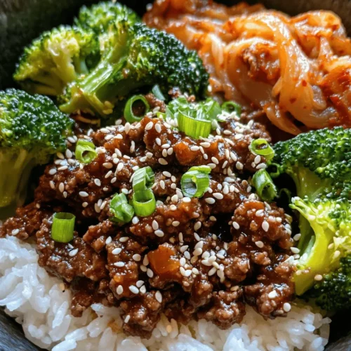 Korean cuisine has captured the hearts and palates of food lovers around the globe, and for good reason. With its bold flavors, vibrant colors, and unique textures, it's no wonder that dishes from this culinary tradition have gained immense popularity in recent years. Among these delightful offerings is the Korean Ground Beef Bowl, a dish that embodies the essence of Korean cooking while being accessible and easy to prepare at home.