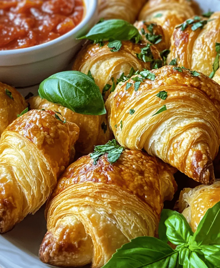 If you’re on the hunt for a delicious, easy-to-make snack that combines the best of both worlds—the flaky goodness of croissants and the savory flavors of pizza—you’re in for a treat with these Mozzarella Pepperoni Croissant Rolls. This recipe perfectly encapsulates the delightful fusion of two beloved culinary staples, making it an ideal choice for appetizers, game day snacks, or even a quick weeknight meal. The appeal of these rolls lies not only in their mouthwatering taste but also in their simplicity of preparation, making them a hit among both novice cooks and seasoned chefs alike.