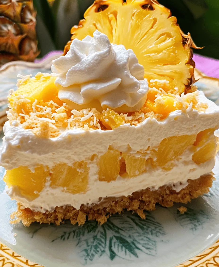 In the realm of desserts, few things can match the allure of no-bake treats. They offer a delightful escape from the heat of the oven, allowing you to whip up something sweet and refreshing without the need for extensive cooking. This is especially appealing during warm weather when you crave something light and flavorful without the hassle of baking. One standout option in this category is the Tropical Delight: No Bake Pineapple Cream Dessert.