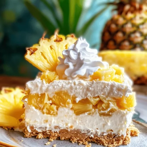 In the realm of desserts, few things can match the allure of no-bake treats. They offer a delightful escape from the heat of the oven, allowing you to whip up something sweet and refreshing without the need for extensive cooking. This is especially appealing during warm weather when you crave something light and flavorful without the hassle of baking. One standout option in this category is the Tropical Delight: No Bake Pineapple Cream Dessert.