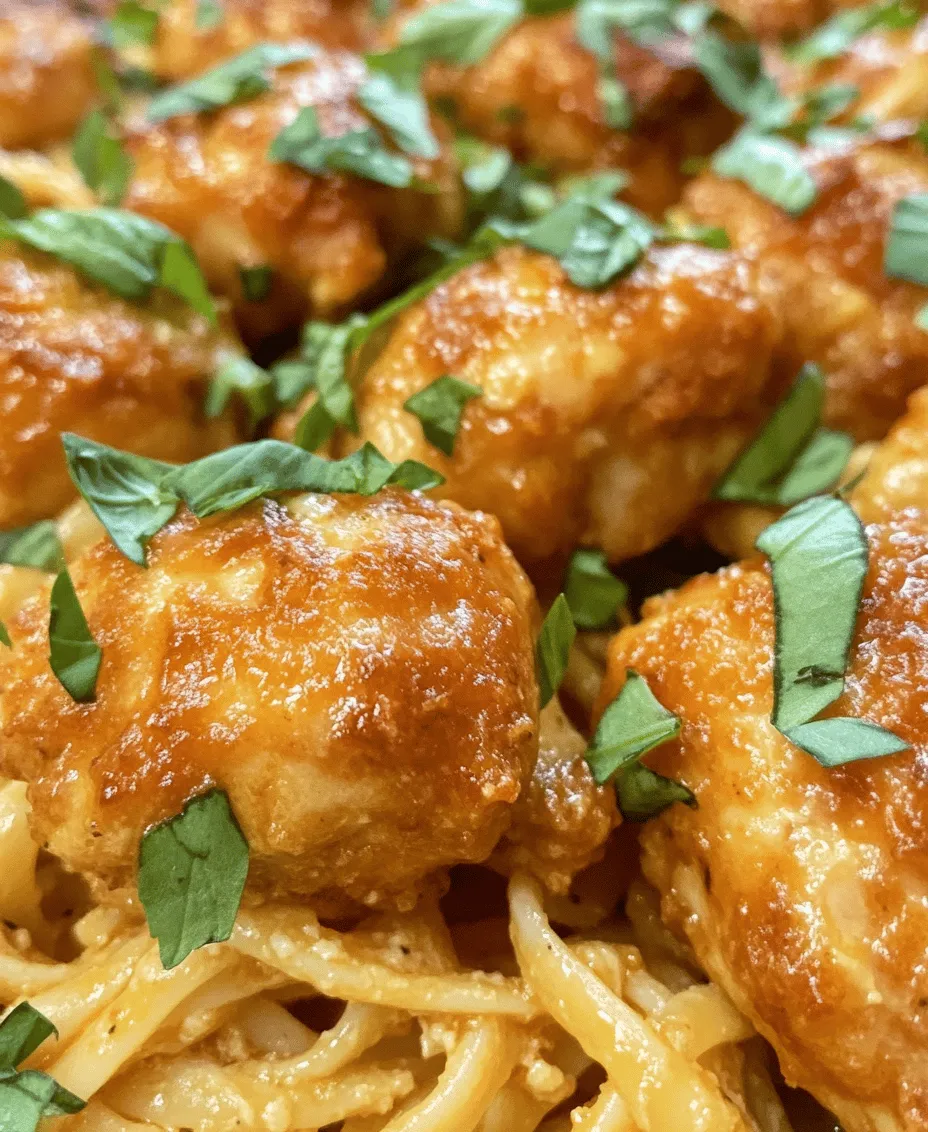 If you're in search of a dish that brings comfort and satisfaction to the dinner table, look no further than Garlic Butter Chicken Bites with Savory Creamy Parmesan Pasta. This delightful recipe combines tender, juicy chicken bites, infused with the rich flavors of garlic and butter, alongside a creamy parmesan pasta that is nothing short of indulgent. The harmony of flavors and textures in this dish makes it an instant favorite for families, as well as a showstopper for entertaining guests.