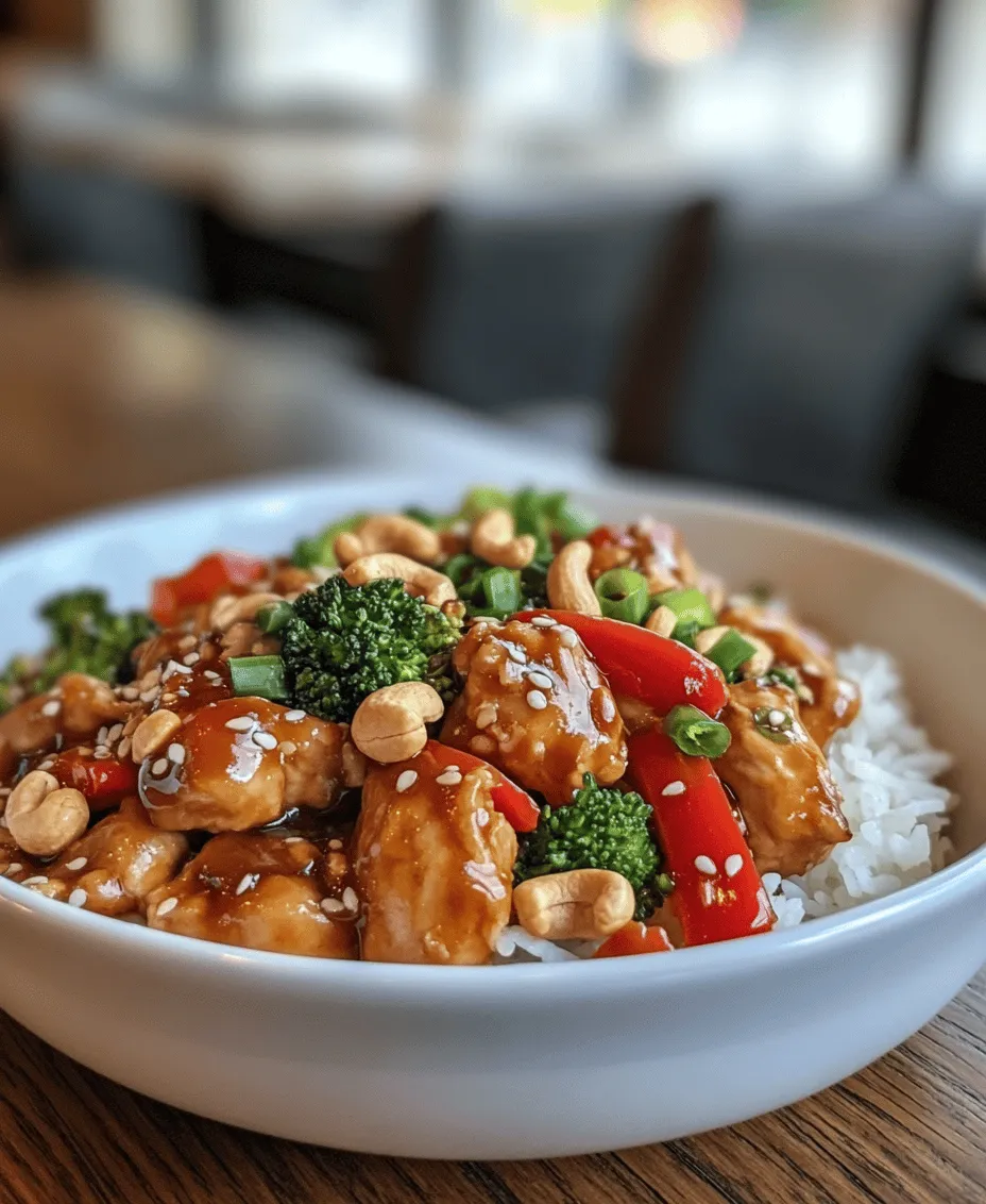 Cashew Chicken is a beloved dish that has made its mark as a staple in Asian cuisine, particularly in Chinese takeout menus across the globe. With its tender pieces of chicken, crunchy cashews, and vibrant vegetables, it’s easy to see why this dish has become a favorite for many. However, while takeout offers convenience, it often falls short on the quality of ingredients and nutritional value. That's where this Better-Than-Takeout Cashew Chicken recipe comes into play.