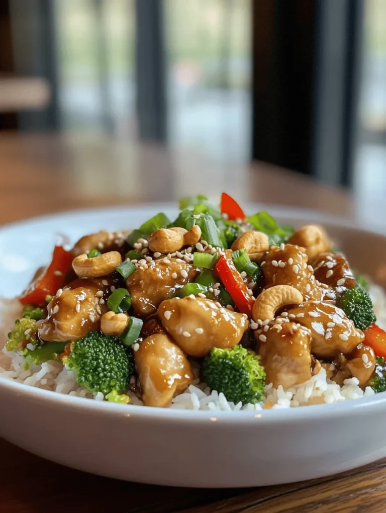 Cashew Chicken is a beloved dish that has made its mark as a staple in Asian cuisine, particularly in Chinese takeout menus across the globe. With its tender pieces of chicken, crunchy cashews, and vibrant vegetables, it’s easy to see why this dish has become a favorite for many. However, while takeout offers convenience, it often falls short on the quality of ingredients and nutritional value. That's where this Better-Than-Takeout Cashew Chicken recipe comes into play.