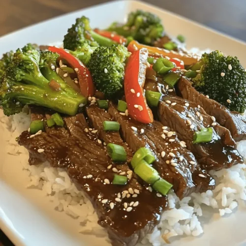 Savory Chinese Beef and Broccoli Stir-Fry is a quintessential dish that has earned its place as a favorite in Chinese cuisine. With its vibrant colors and mouthwatering flavors, it captivates the taste buds of food lovers around the world. This dish is not only popular in restaurants but also a beloved choice for home cooks looking to recreate authentic Chinese meals. The combination of tender beef, crisp broccoli, and a savory sauce creates a delightful balance of textures and flavors that is hard to resist.