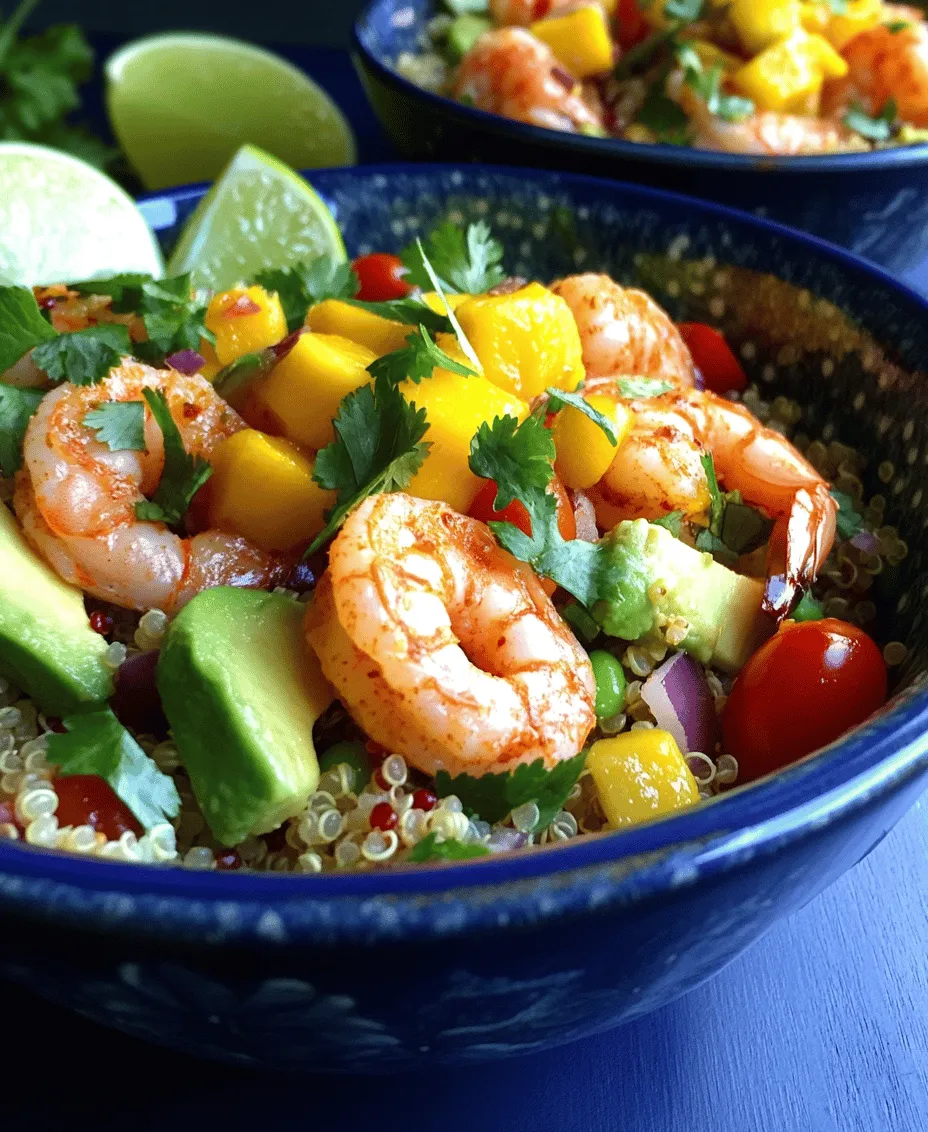 In the realm of culinary delights, few dishes can rival the vibrancy and freshness of Shrimp and Avocado Bowls with Mango Salsa & Lime-Chili Sauce. This dish encapsulates the essence of summer with its bright colors, tantalizing flavors, and refreshing ingredients, making it an ideal choice for a light meal or a gathering with friends. With each bite, you experience a harmonious blend of succulent shrimp, creamy avocado, and sweet mango, all coming together to create a delightful symphony of flavors on your palate.