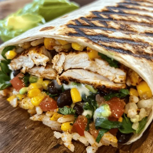 Burritos have become a staple in modern cuisine, captivating taste buds across the globe with their delightful combination of flavors and textures. Originating from the streets of Mexico and evolving into a beloved dish in various cultures, burritos offer a versatile canvas for culinary creativity. The Easy Chipotle Ranch Grilled Chicken Burrito stands out in the bustling burrito scene with its unique flavor profile, combining the smoky heat of chipotle peppers with the creamy tang of ranch dressing. This recipe is not only packed with bold flavors but also emphasizes quick preparation, fresh ingredients, and customizable options, making it an ideal choice for busy weeknights or casual gatherings.