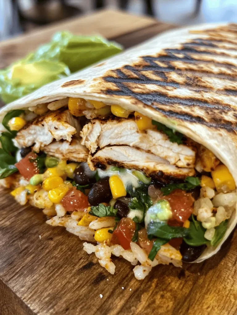 Burritos have become a staple in modern cuisine, captivating taste buds across the globe with their delightful combination of flavors and textures. Originating from the streets of Mexico and evolving into a beloved dish in various cultures, burritos offer a versatile canvas for culinary creativity. The Easy Chipotle Ranch Grilled Chicken Burrito stands out in the bustling burrito scene with its unique flavor profile, combining the smoky heat of chipotle peppers with the creamy tang of ranch dressing. This recipe is not only packed with bold flavors but also emphasizes quick preparation, fresh ingredients, and customizable options, making it an ideal choice for busy weeknights or casual gatherings.