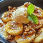 In the realm of desserts, few treats can rival the simplicity and satisfaction of pan-fried cinnamon bananas. This delightful recipe marries the natural sweetness of ripe bananas with the warm, inviting spices of cinnamon and brown sugar, creating a dish that is not only quick to prepare but also rich in flavor. The allure of sweet and spiced bananas lies in their versatility; they can be enjoyed as a standalone dessert or served as a luscious topping for pancakes, waffles, or a scoop of vanilla ice cream. Whether you are hosting a casual brunch or looking for a comforting weeknight treat, these pan-fried bananas are sure to impress.