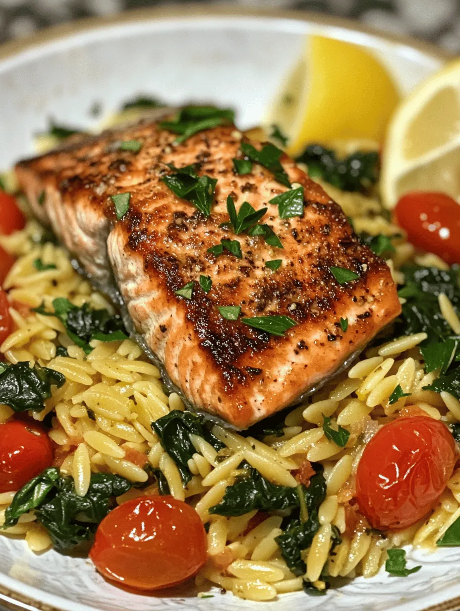 In the fast-paced world of modern cooking, one-skillet meals have emerged as a saving grace for those seeking both convenience and flavor. One such dish that beautifully encapsulates this trend is "One Skillet Salmon with Lemon Orzo." This recipe not only promises a burst of citrusy freshness but also delivers a hearty meal that can be made in less than 30 minutes. With its vibrant colors and rich flavors, this dish is a feast for both the eyes and the palate.