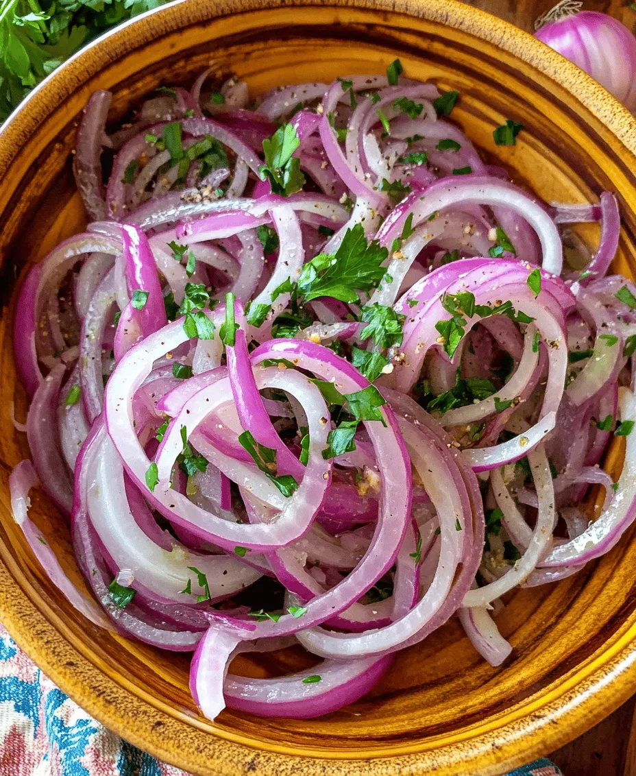 In the world of cooking, the balance of flavors can elevate a simple dish into a culinary masterpiece. One such recipe that exemplifies this idea is Zesty Sumac Onions—a vibrant and tangy dish that brings a burst of flavor to any meal. Whether you're looking to brighten up a salad, enhance a sandwich, or add depth to grilled meats, these zesty onions serve as the perfect companion. Their appeal lies not only in their taste but also in their ability to transform the ordinary into the extraordinary with minimal effort.