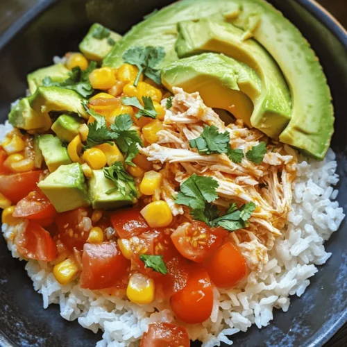 In the hustle and bustle of modern life, finding a meal that is both delicious and easy to prepare can often feel like a daunting task. Enter the Easy Street Corn Chicken Rice Bowl, a dish that perfectly captures the essence of quick, flavorful cooking. This delightful recipe brings together the tenderness of shredded chicken, the sweetness of corn, and a medley of vibrant toppings, all served on a hearty bed of rice. Whether it’s a busy weeknight or a casual gathering with friends, this dish is sure to please a crowd while satisfying individual tastes.