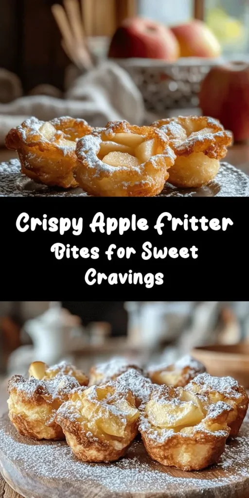 Indulge in the sweet delight of homemade Apple Fritter Bites! With crunchy diced apples enveloped in a fluffy batter and fried to golden perfection, these bites are a perfect treat for any occasion. Easy to make in just 30 minutes, they’re dusted with powdered sugar for a touch of sweetness. Serve them warm on their own or elevate the experience with a scoop of vanilla ice cream. Get ready to impress your friends and family with this delicious recipe!