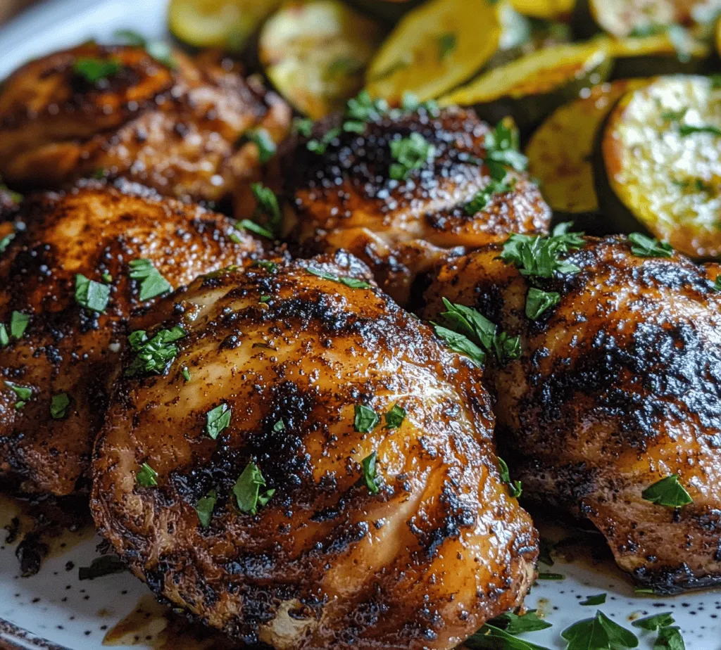 Every great dish starts with quality ingredients, and Sizzling Asado Chicken with Zesty Lemon Zucchini is no exception. Each component plays a crucial role in crafting the perfect flavor profile, making it essential to understand what goes into this delightful meal.
