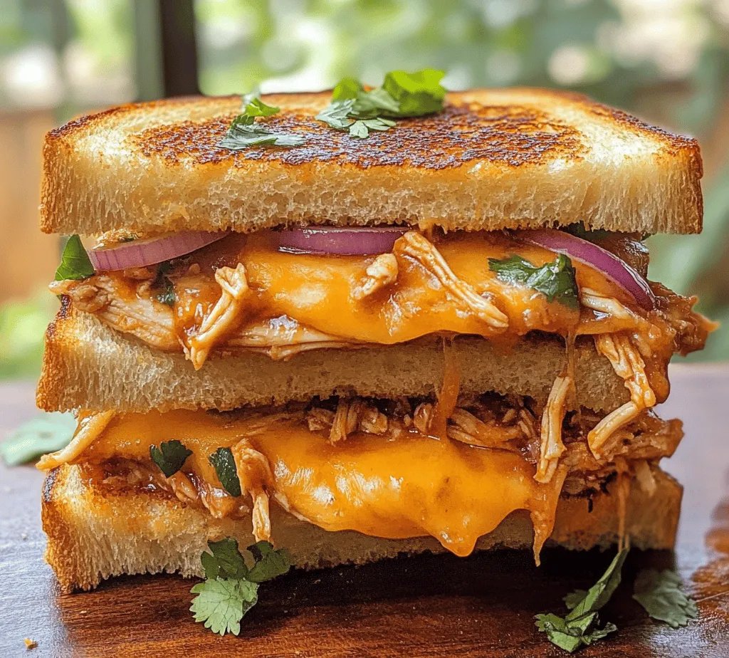 To craft the perfect BBQ Chicken Grilled Cheese, it's essential to understand the key ingredients that come together to create this culinary masterpiece. Each component contributes to the overall taste and texture of the sandwich, making it a truly satisfying meal.