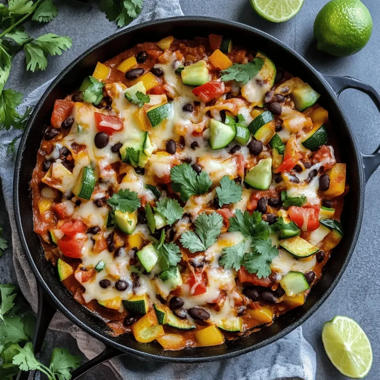 The Healthy Enchilada Skillet is a vibrant, flavorful dish that brings the classic tastes of traditional enchiladas into a quick and easy one-pan meal. In today’s fast-paced world, finding the time to prepare wholesome, nutritious meals can often feel like a daunting task. However, healthy eating doesn’t have to compromise on flavor or convenience. This enchilada skillet recipe is designed to offer a delicious and satisfying meal in under 30 minutes, making it an excellent option for busy weeknights or meal prepping for the week ahead.