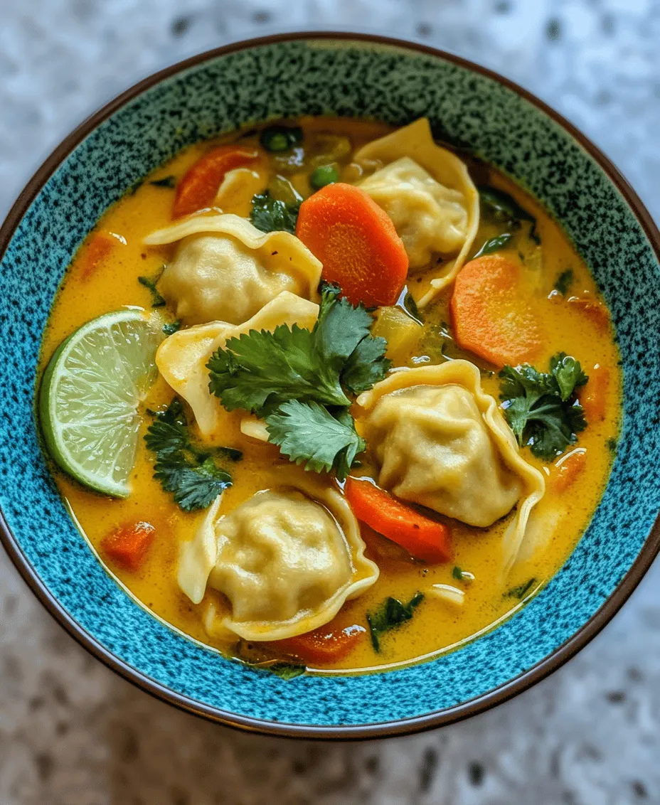 Exploring the vibrant flavors of Asian cuisine, this blog post presents a delightful recipe for Best Curry Dumpling Soup. This dish beautifully combines the comforting essence of dumplings with a rich, aromatic curry soup, creating a satisfying meal perfect for any occasion. Whether you're looking for a warm dish to enjoy on a chilly evening or an impressive entrée for a dinner party, this recipe will guide you through the process of creating a culinary masterpiece that will tantalize your taste buds.