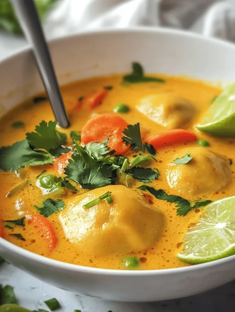 Exploring the vibrant flavors of Asian cuisine, this blog post presents a delightful recipe for Best Curry Dumpling Soup. This dish beautifully combines the comforting essence of dumplings with a rich, aromatic curry soup, creating a satisfying meal perfect for any occasion. Whether you're looking for a warm dish to enjoy on a chilly evening or an impressive entrée for a dinner party, this recipe will guide you through the process of creating a culinary masterpiece that will tantalize your taste buds.
