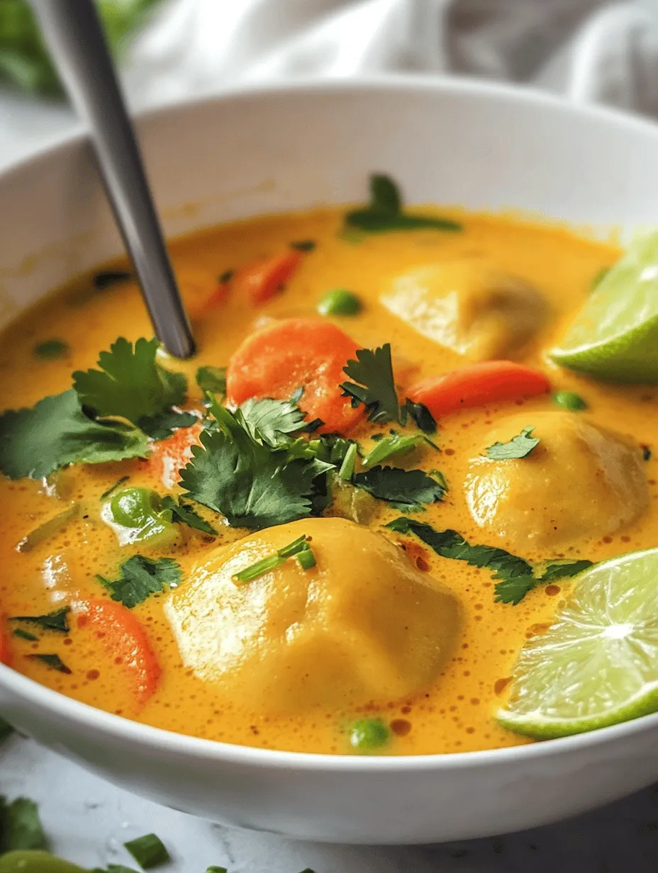 Exploring the vibrant flavors of Asian cuisine, this blog post presents a delightful recipe for Best Curry Dumpling Soup. This dish beautifully combines the comforting essence of dumplings with a rich, aromatic curry soup, creating a satisfying meal perfect for any occasion. Whether you're looking for a warm dish to enjoy on a chilly evening or an impressive entrée for a dinner party, this recipe will guide you through the process of creating a culinary masterpiece that will tantalize your taste buds.