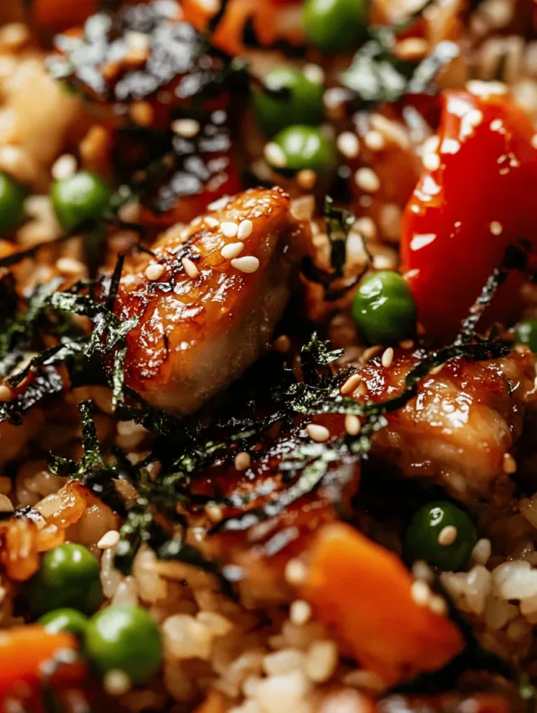 Japanese cuisine is a delightful fusion of flavors, textures, and culinary traditions that have captivated food lovers around the world. Among the many beloved dishes that grace Japanese tables, fried rice stands out as a comfort food staple. In this article, we will explore a particularly exciting variation: Savory Japanese BBQ Chicken Fried Rice Extravaganza. This dish not only highlights the essence of Japanese home cooking but also showcases the harmonious blend of savory BBQ chicken and perfectly cooked rice, creating a meal that is both satisfying and delicious.