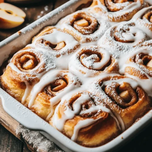 When the chill of autumn sets in and the leaves begin to turn, thereās nothing quite as comforting as the aroma of freshly baked apple cinnamon rolls wafting through the kitchen. These delightful pastries, with their warm spices and gooey apple filling, evoke a sense of nostalgia that transports us back to family gatherings and cozy mornings spent around the breakfast table. The combination of tender, pillowy dough, sweet juicy apples, and a luscious cream cheese frosting makes these rolls irresistible to both young and old alike.