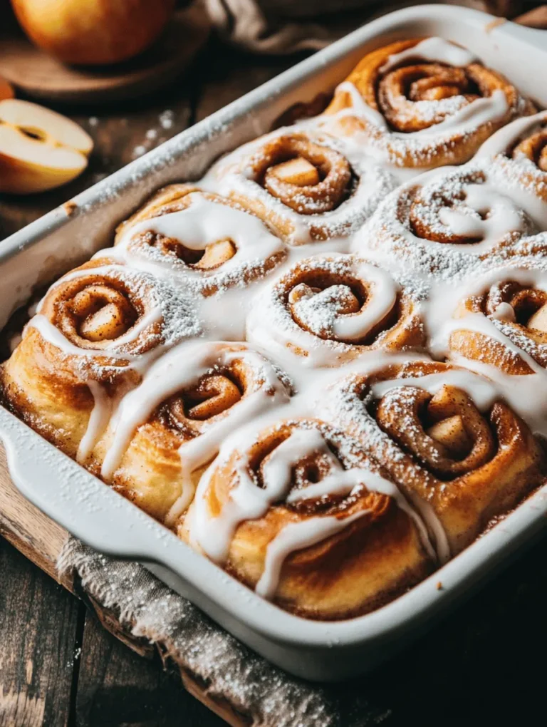 When the chill of autumn sets in and the leaves begin to turn, there’s nothing quite as comforting as the aroma of freshly baked apple cinnamon rolls wafting through the kitchen. These delightful pastries, with their warm spices and gooey apple filling, evoke a sense of nostalgia that transports us back to family gatherings and cozy mornings spent around the breakfast table. The combination of tender, pillowy dough, sweet juicy apples, and a luscious cream cheese frosting makes these rolls irresistible to both young and old alike.
