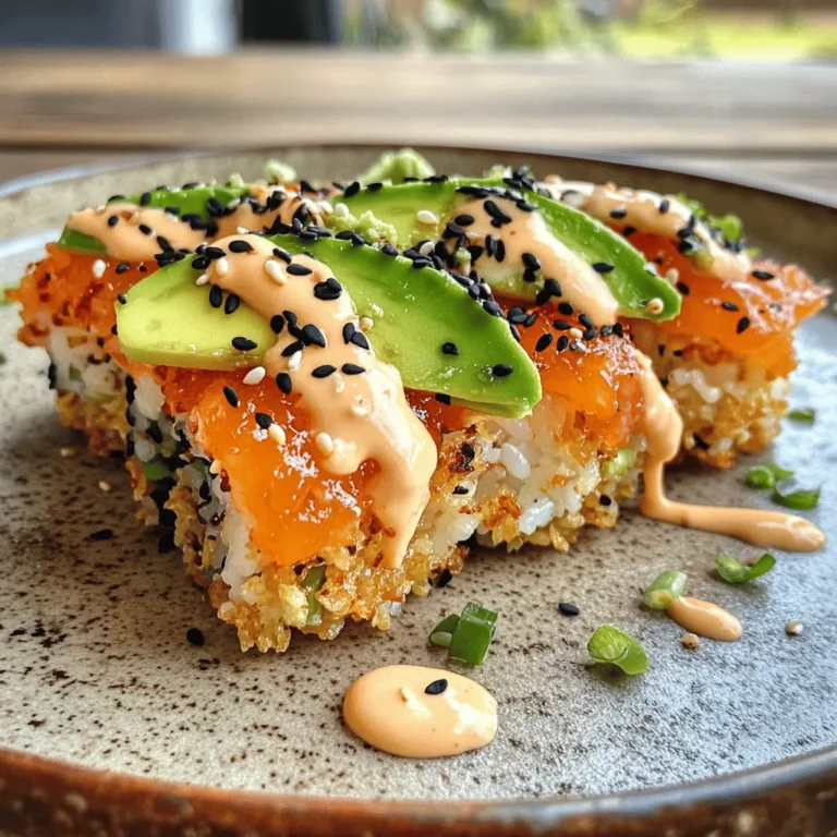 Understanding the components of a dish enhances the cooking experience and elevates the final results. In this section, we will break down the essential ingredients that make up Salmon Crispy Rice Delight, highlighting their importance to both flavor and texture.