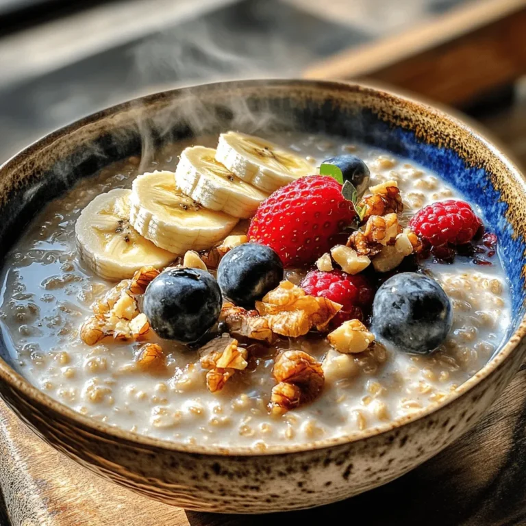 Barley is gaining recognition as one of the most nutritious grains available, and rightly so. Often overlooked in favor of more commonly used grains like wheat and rice, barley offers a wealth of health benefits that make it an excellent choice for breakfast. Among the many delightful ways to enjoy barley, a warm bowl of barley porridge stands out as a comforting start to your day. This hearty dish not only nourishes the body but also warms the soul, making it an ideal choice for chilly mornings or when you crave something soothing.